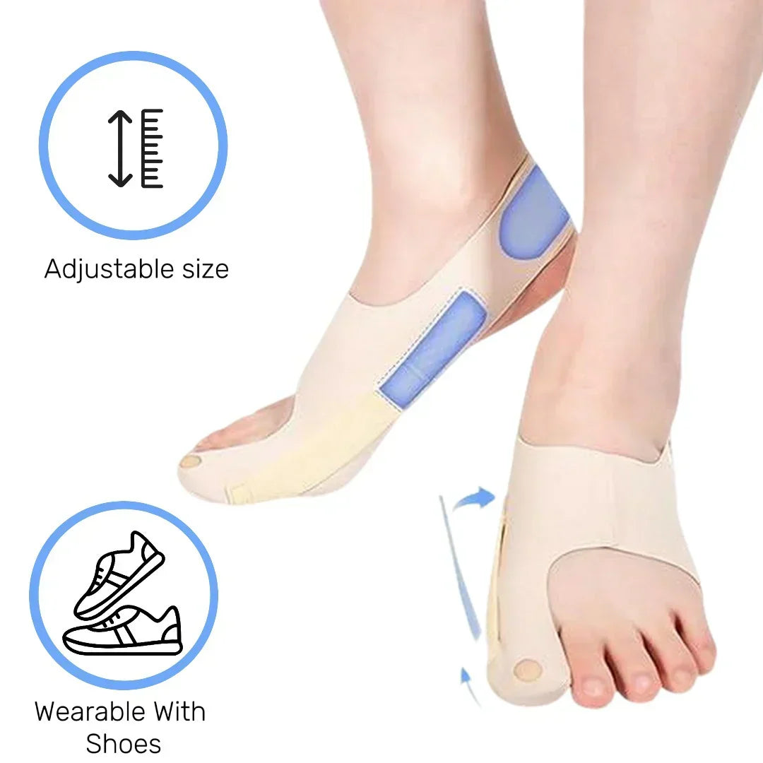 1+1 GRATIS | Hallux Valgus™ | Din komfortable løsning for smertefrie føtter!