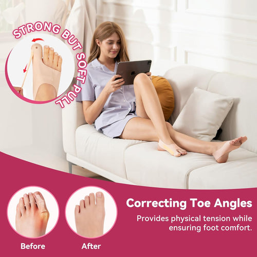 1+1 GRATIS | Hallux Valgus™ | Din komfortable løsning for smertefrie føtter!